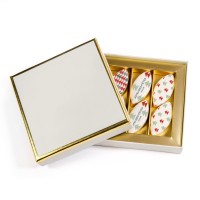 Coffret 6 Calissons personnaliss - Nol Sapin