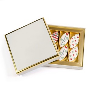 Coffret 6 Calissons personnaliss - Nol Sapin