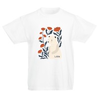 T-shirt  personnaliser - Ourson des Fleurs
