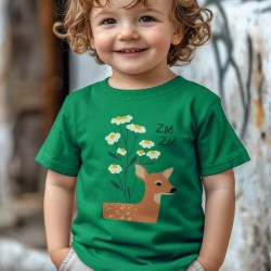 T-shirt à personnaliser - Fleur des Bois. n°2