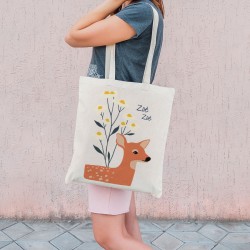 Tote bag à personnaliser - Fleur des bois. n°3