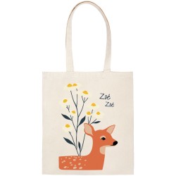 Tote bag à personnaliser - Fleur des bois. n°4