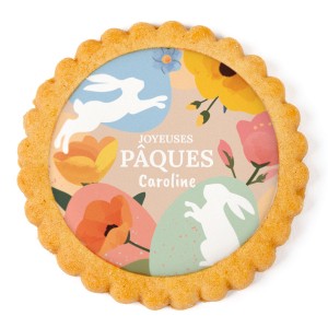 Biscuit personnalis� - Joyeuses P�ques