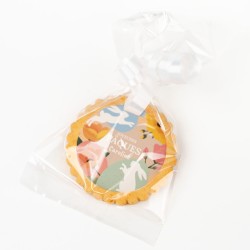 Biscuit personnalis� - Joyeuses P�ques. n�4