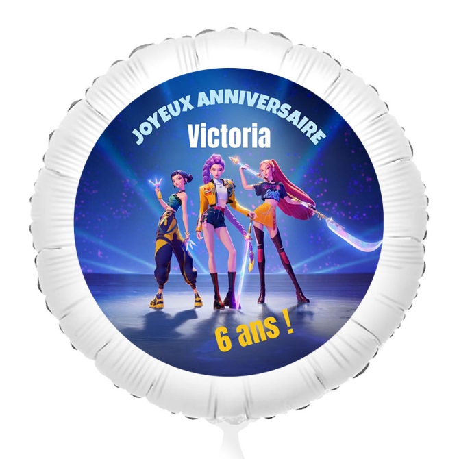 Ballon � personnaliser - KPop Demon Hunters 