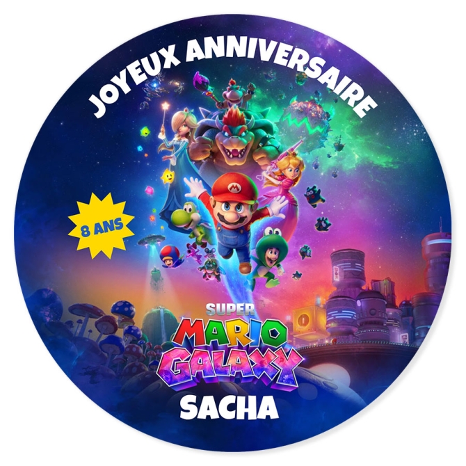 Fotocroc � personnaliser - Super Mario Galaxy 