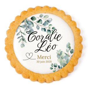 Biscuit personnalisé - Eucalyptus