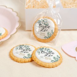 Biscuit personnalis� - Eucalyptus. n�1