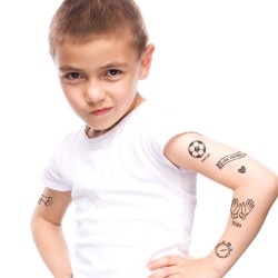Planche de tatouages � personnaliser - Foot. n�1