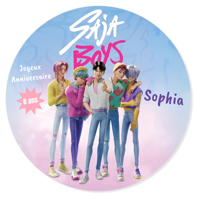 Fotocroc � personnaliser - KPop Demon Hunters Saja Boys 