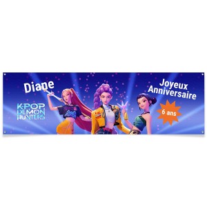 Banni�re � personnaliser - KPop Demon Hunters