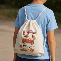 Sac d activités à personnaliser - Pompier. n°4