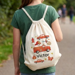 Sac d activités à personnaliser - Pompier. n°6