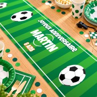 Chemin de table � personnaliser - Foot