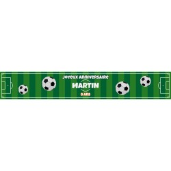 Chemin de table � personnaliser - Foot. n�2