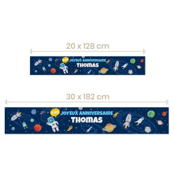 Chemin de table � personnaliser - Espace. n�1