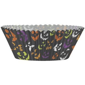 Kit 24 Caissettes et Déco Cupcakes Happy Halloween - Annikids