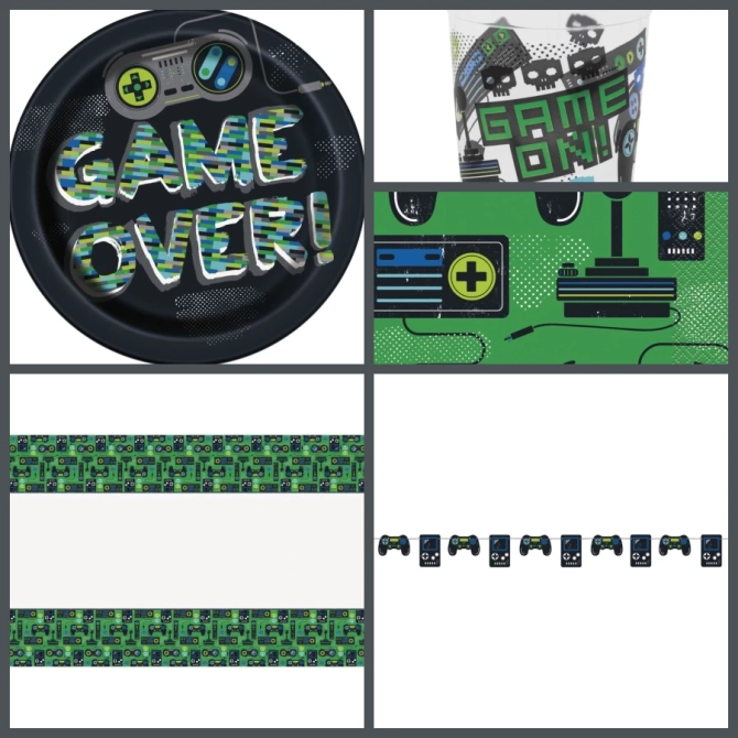 Grande Bo�te � f�te Gamer Birthday 