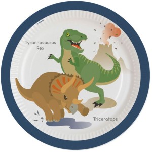 Disque gâteau Dino T-Rex (19 cm) pour l'anniversaire de votre enfant -  Annikids