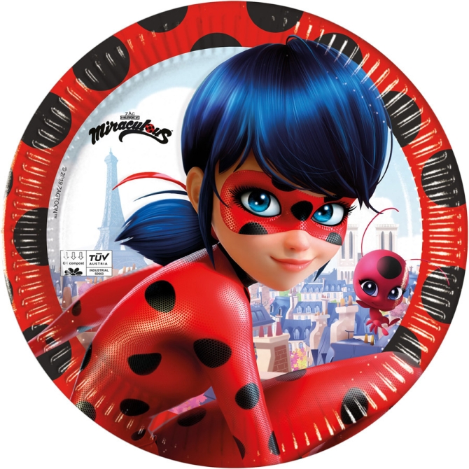 Bote  fte Miraculous Lady Bug - Compostable 