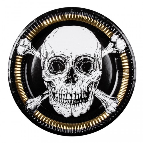 Grande Bote  Fte Pirate Noir / Or 