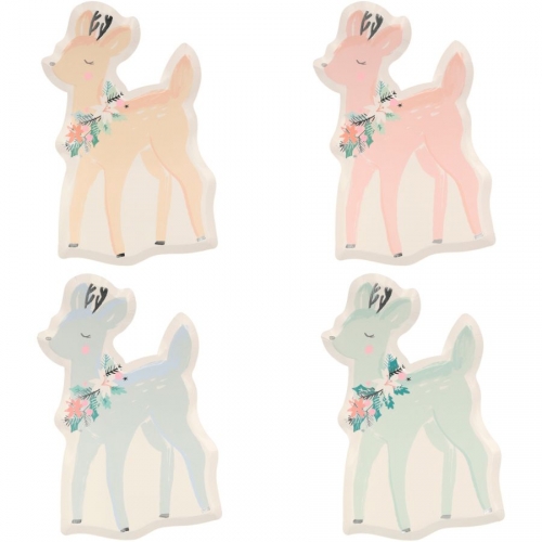 Boite  Fte Renne Pastel 