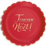Thme anniversaire Rouge Joyeux Nol pour l'anniversaire de votre enfant