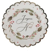 Thme anniversaire Tradi Chic Blanc/Rouge,/Vert et Or pour l'anniversaire de votre enfant