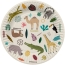 Contient : 1 x 8 Assiettes Zoo Party