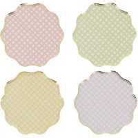 20 Serviettes Jetables Fleuries - Motif Rose Lilas Vert Sauge - Anniversaire, Baby Shower, Mariage, Décoration De Fête