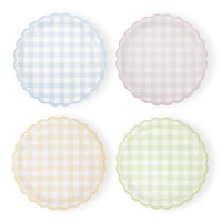 Thme anniversaire Vichy Pastel pour l'anniversaire de votre enfant