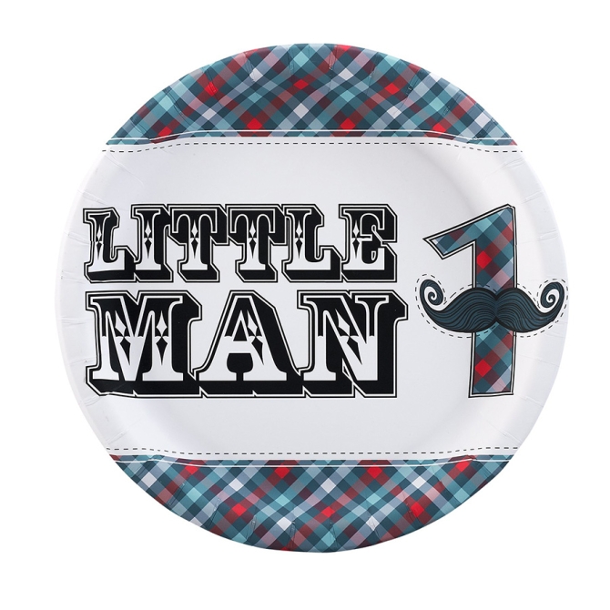 Bote invit supplmentaire Little Man Moustache 