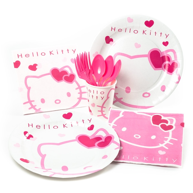 Bo�te invit� suppl�mentaire Hello Kitty 2 